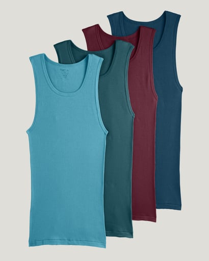 Made in America 100% Cotton Tank - 2 Pack