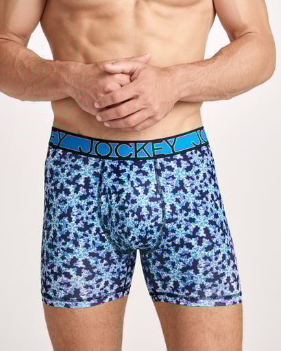 Lightweight Cotton Blend 5" Boxer Brief - 4 Pack