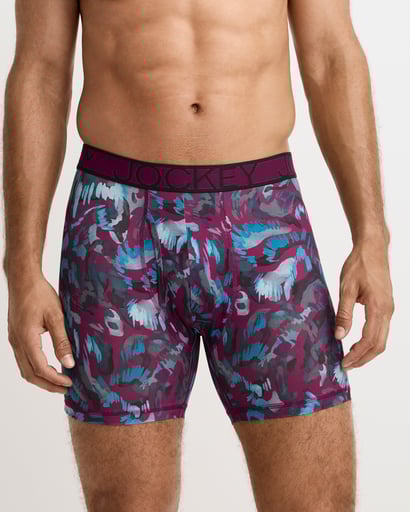 Chafe Proof Pouch Microfiber 6" Boxer Brief - 3 Pack