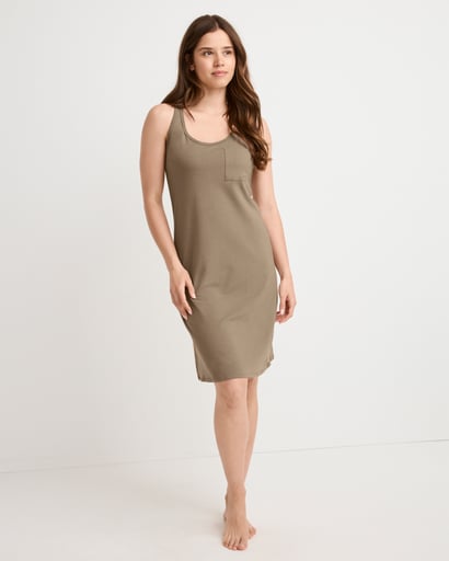Organic Cotton Stretch Sleep Shirt