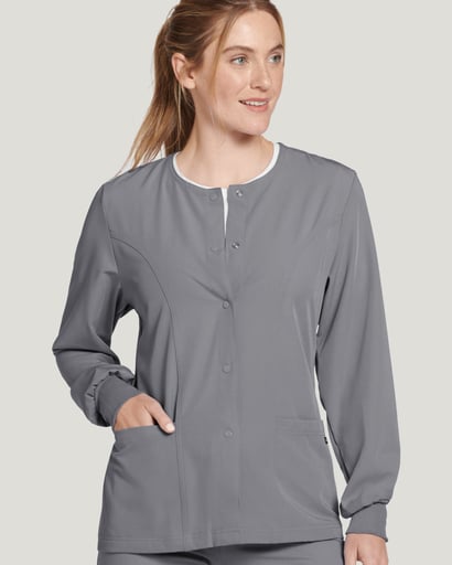 Women's V-Neck Crossover Scrub Top