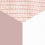 white/seashell rose/neutral rose horizon