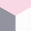 white/pink pearl/grey