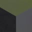 military green/battleship grey/black
