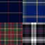 navy tartan/red tartan