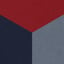 true navy/iron grey/red wine